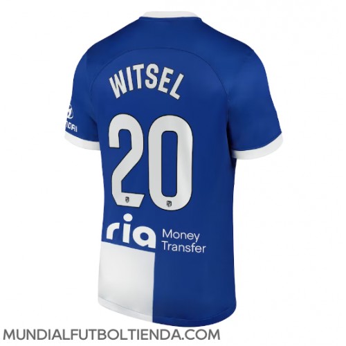 Camiseta Atletico Madrid Axel Witsel #20 Segunda Equipación Replica 2023-24 mangas cortas